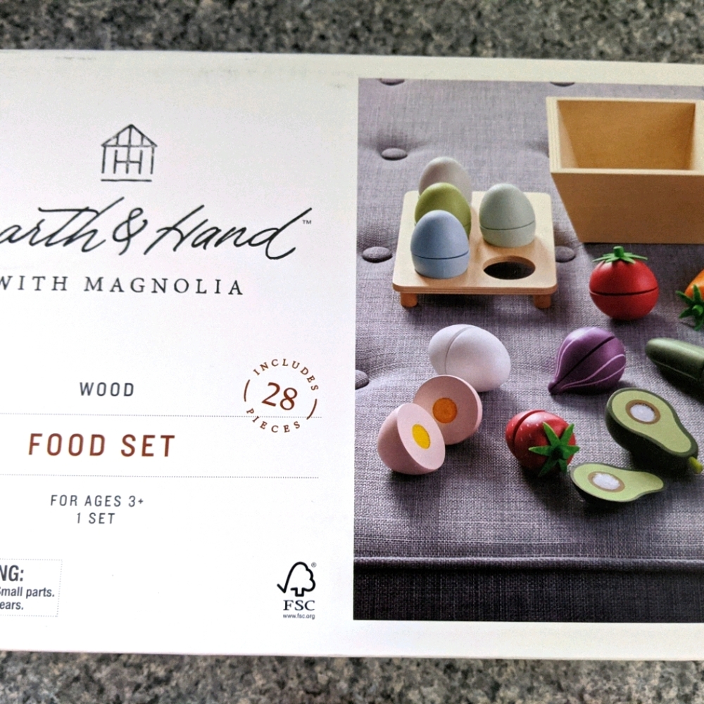 Hearth & Hand Toy Fruits and Vegetable set